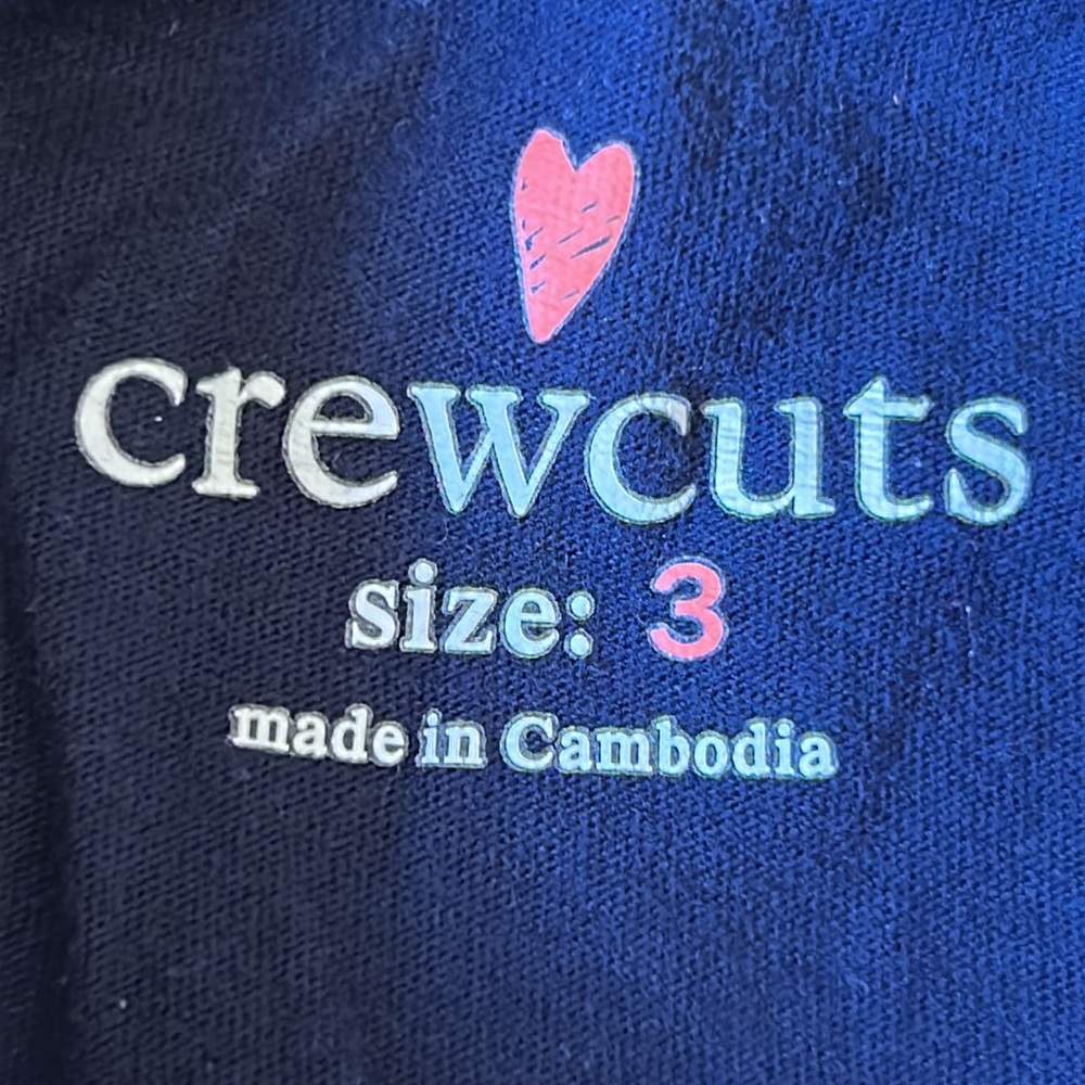 CrewCuts Navy Blue Kids Shirt - Picture 2 of 2